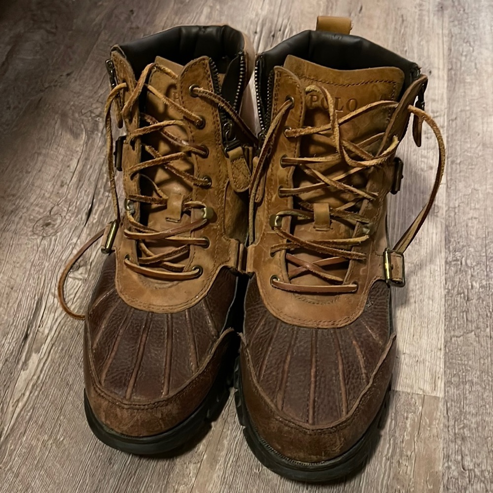 Mens polo boots